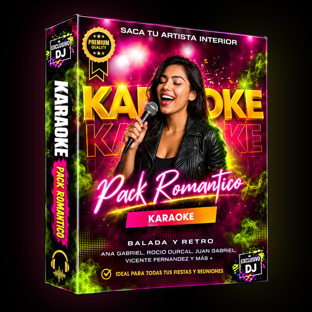 Pack KARAOKE Romantico 💘🎤