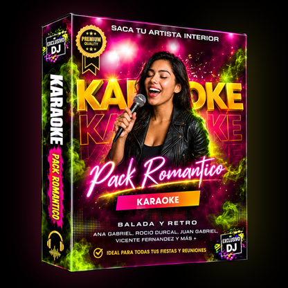 Pack KARAOKE Romantico 💘🎤