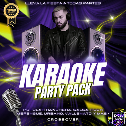 Pack KARAOKE Fiestero 🥳🎙️