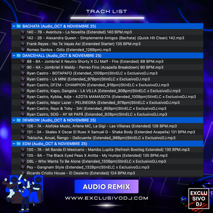 Actualización OCT & NOVIEMBRE 2025 (AUDIO) 🎧