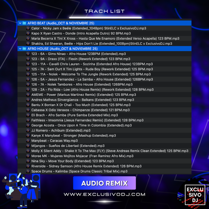 Actualización OCT & NOVIEMBRE 2025 (AUDIO) 🎧