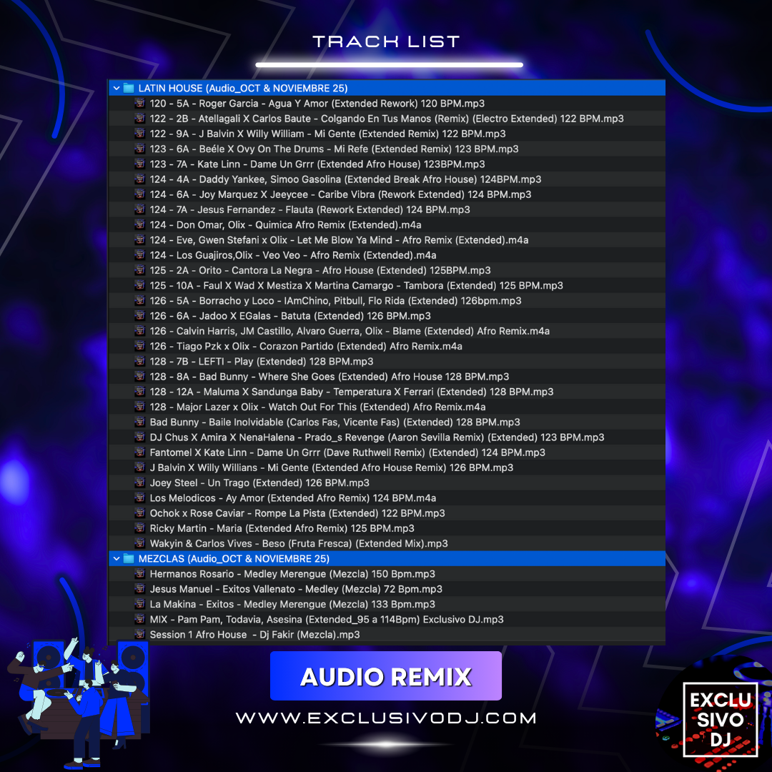 Actualización OCT & NOVIEMBRE 2025 (AUDIO) 🎧