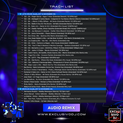 Actualización OCT & NOVIEMBRE 2025 (AUDIO) 🎧