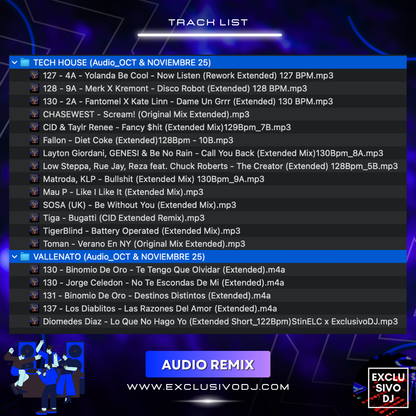 Actualización OCT & NOVIEMBRE 2025 (AUDIO) 🎧