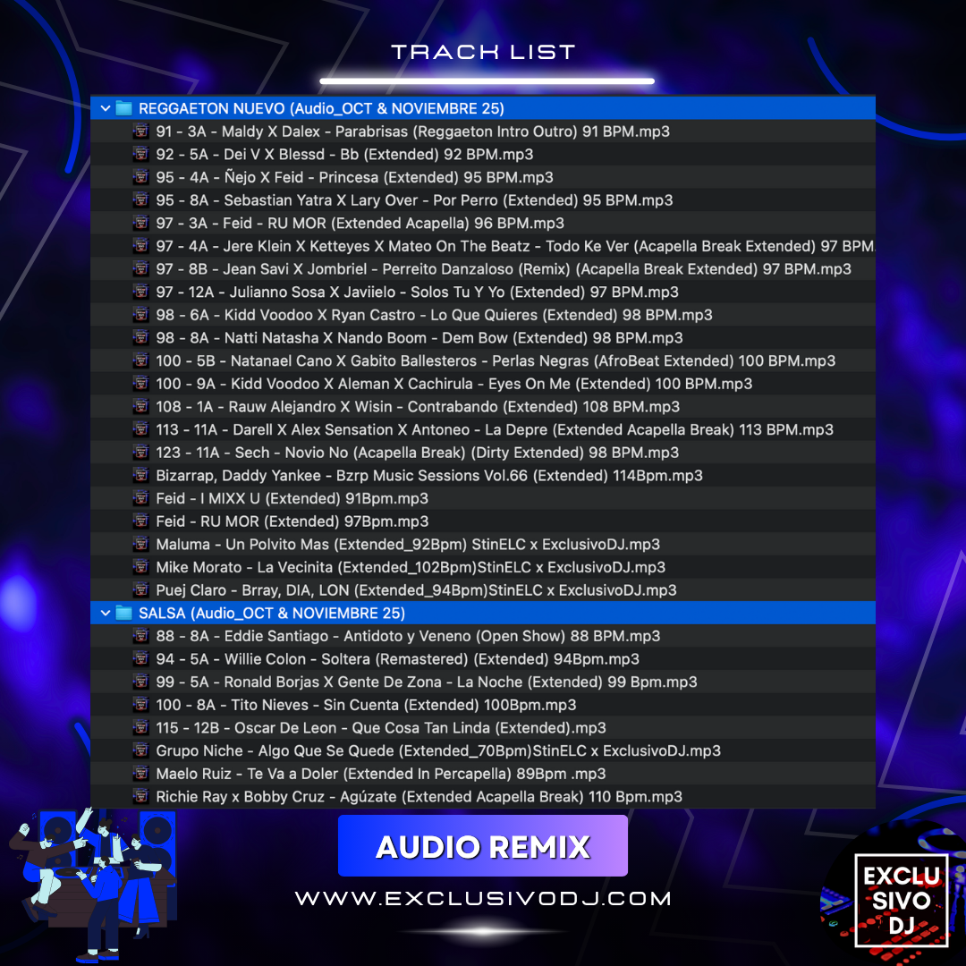 Actualización OCT & NOVIEMBRE 2025 (AUDIO) 🎧