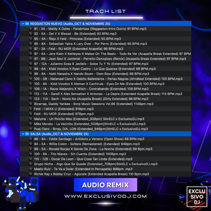Actualización OCT & NOVIEMBRE 2025 (AUDIO) 🎧