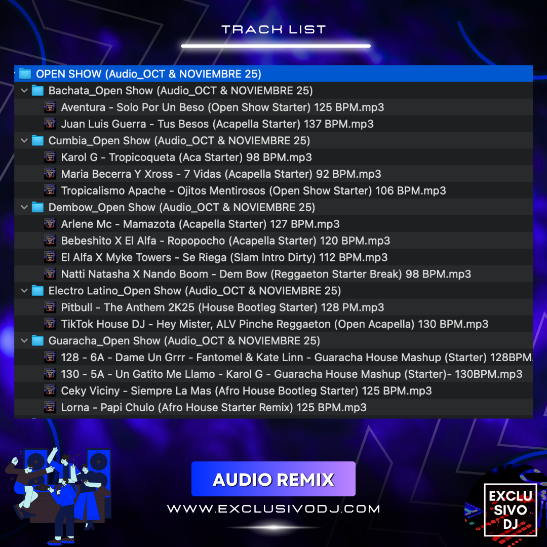 Actualización OCT & NOVIEMBRE 2025 (AUDIO) 🎧