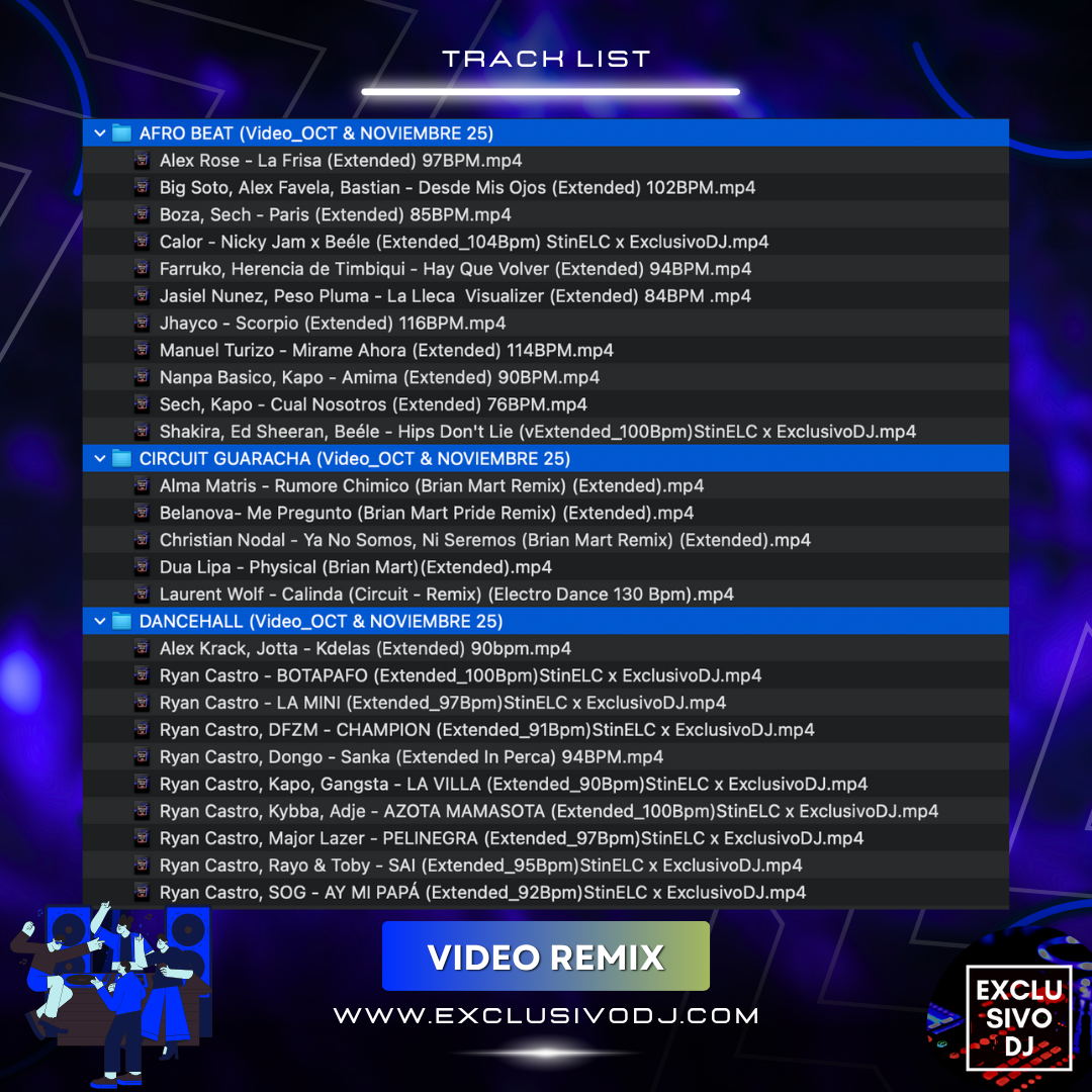 Actualización OCT & NOVIEMBRE 2025 (VIDEO) 🎥