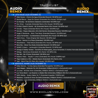 ACTUALIZACIÓN DICIEMBRE 2025 (Audio) 🎧📀