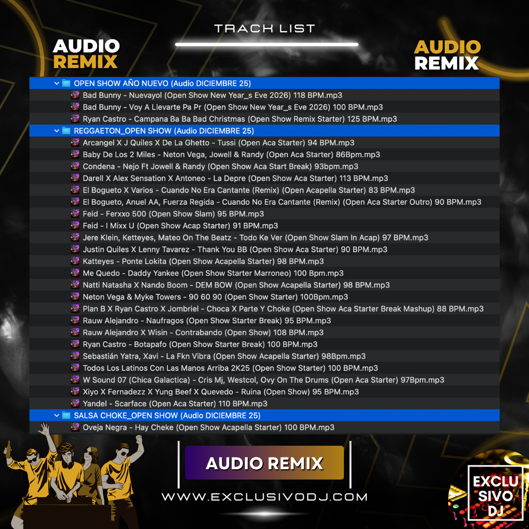 ACTUALIZACIÓN DICIEMBRE 2025 (Audio) 🎧📀