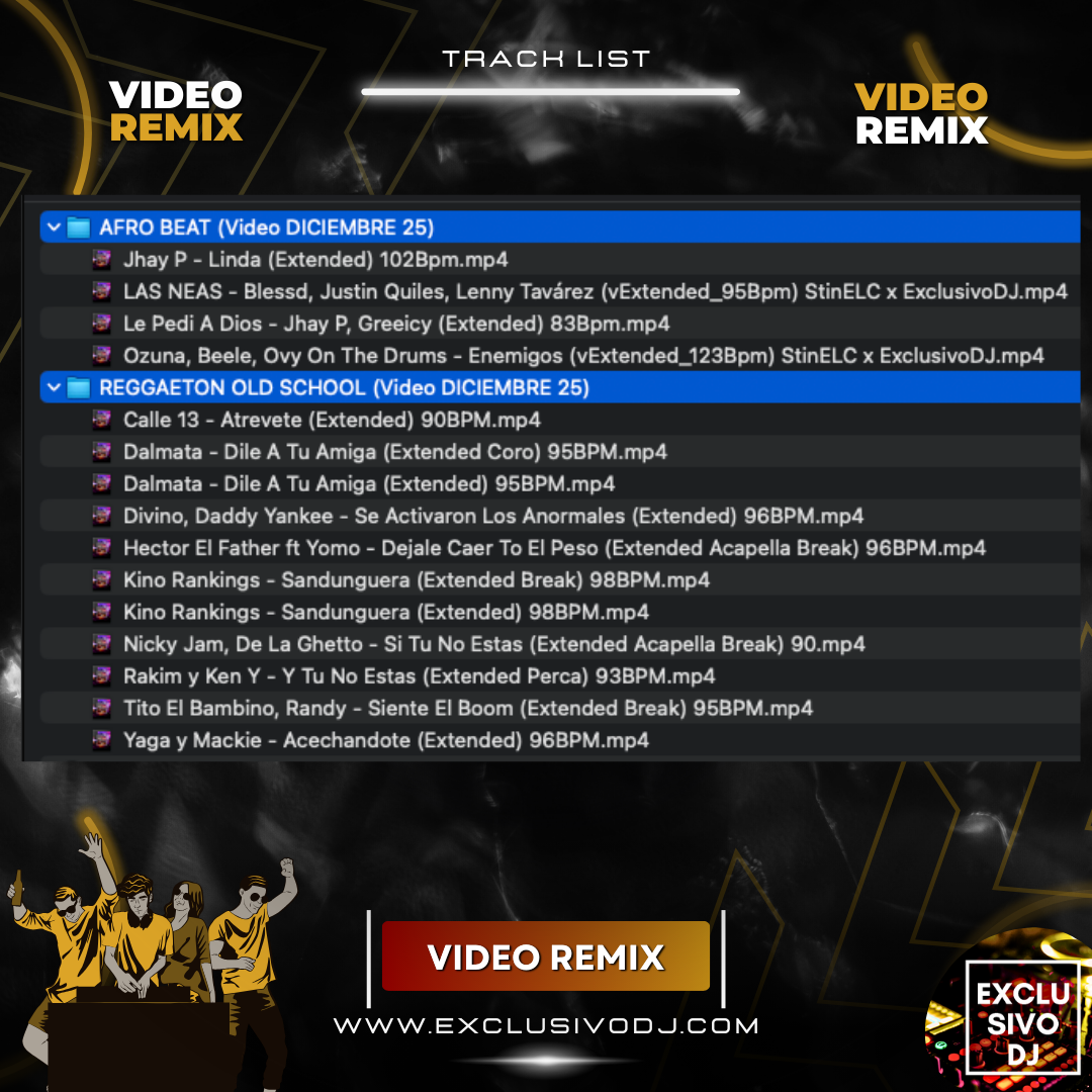 ACTUALIZACIÓN DICIEMBRE 2025 (Video) 🎧📀