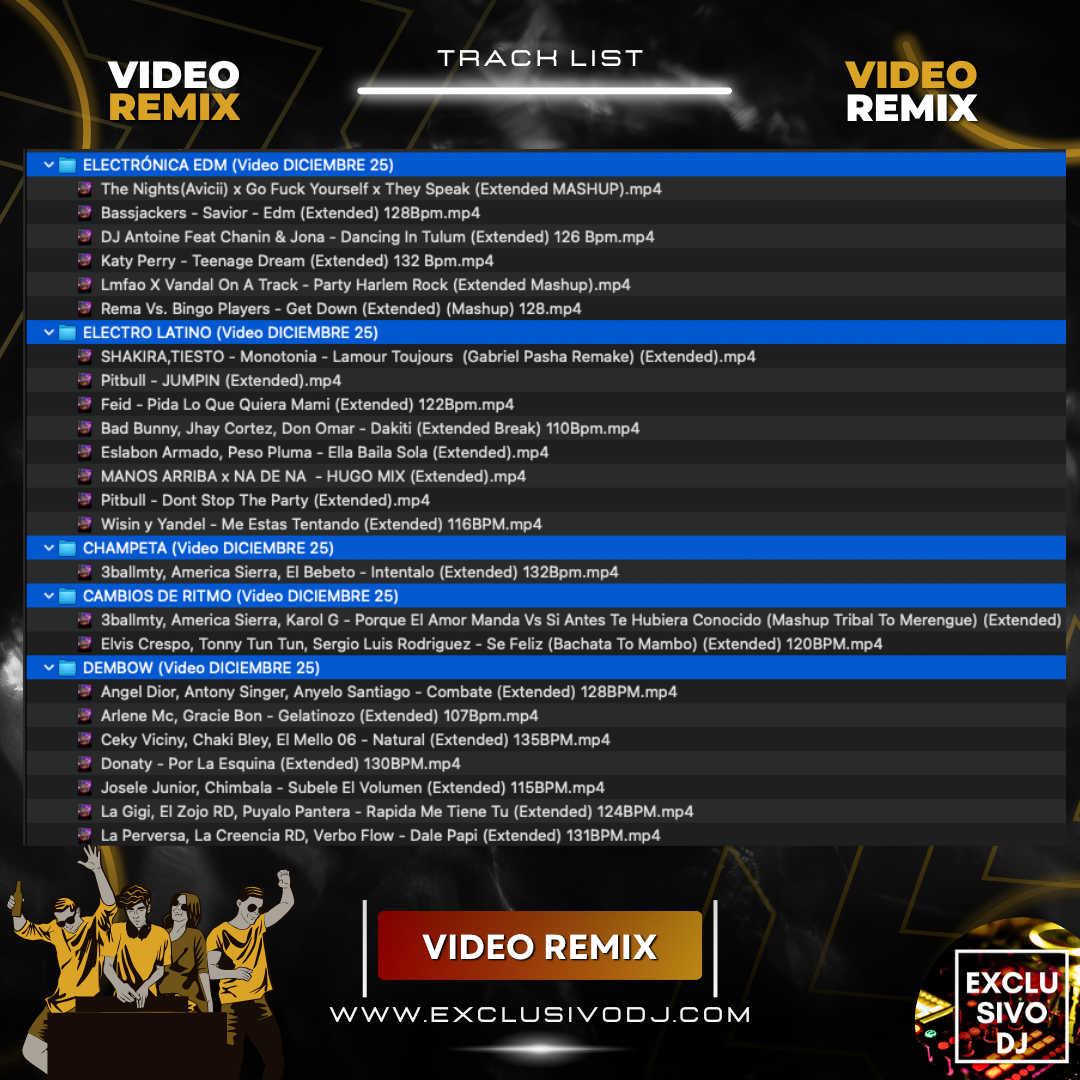 ACTUALIZACIÓN DICIEMBRE 2025 (Video) 🎧📀