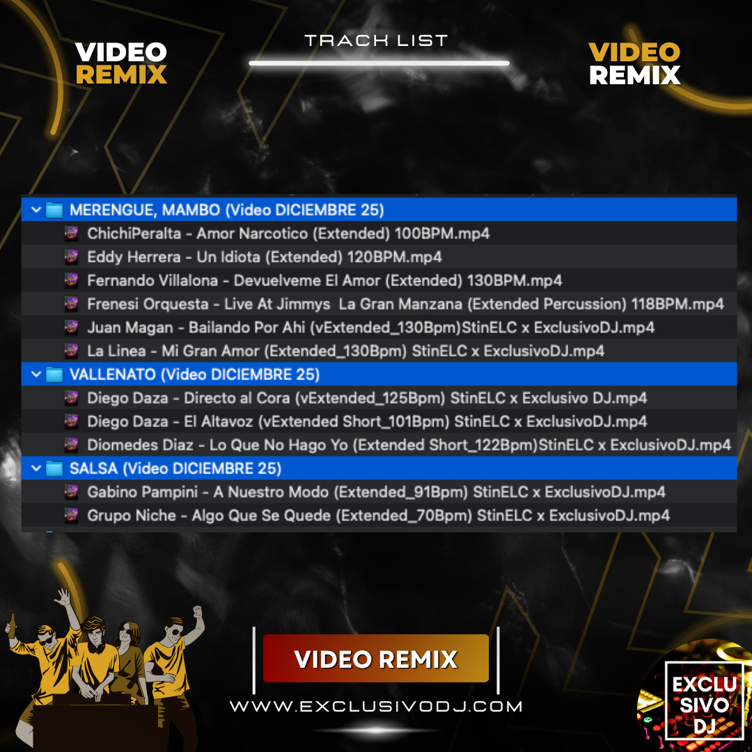 ACTUALIZACIÓN DICIEMBRE 2025 (Video) 🎧📀