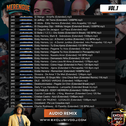 MERENGUE CLÁSICO - Extended (Vol.1) Audio