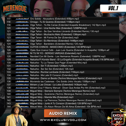 MERENGUE CLÁSICO - Extended (Vol.1) Audio