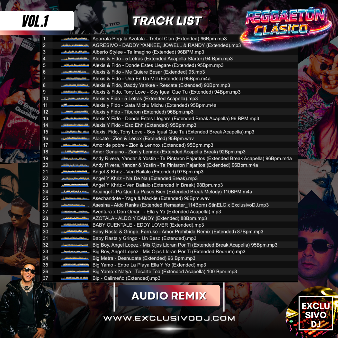 REGGAETON CLÁSICO (Extended Vol.1) Audio