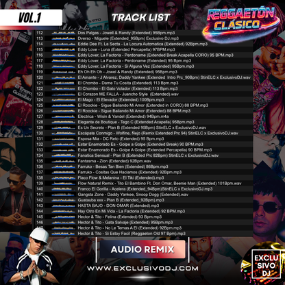 REGGAETON CLÁSICO (Extended Vol.1) Audio
