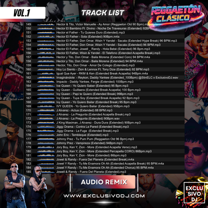 REGGAETON CLÁSICO (Extended Vol.1) Audio