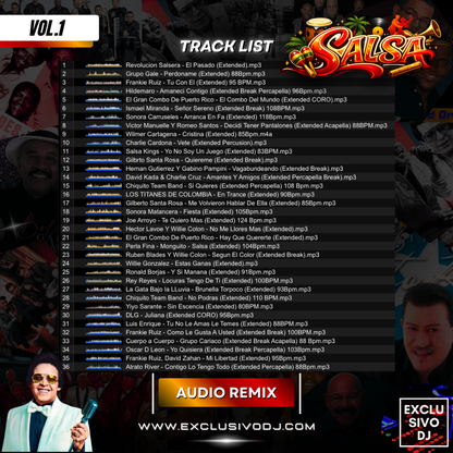 SALSA (Extended Vol.1) Audio