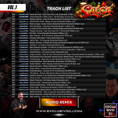 SALSA (Extended Vol.1) Audio