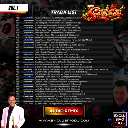SALSA (Extended Vol.1) Audio
