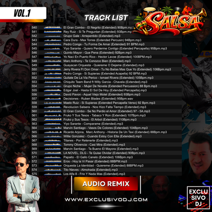 SALSA (Extended Vol.1) Audio