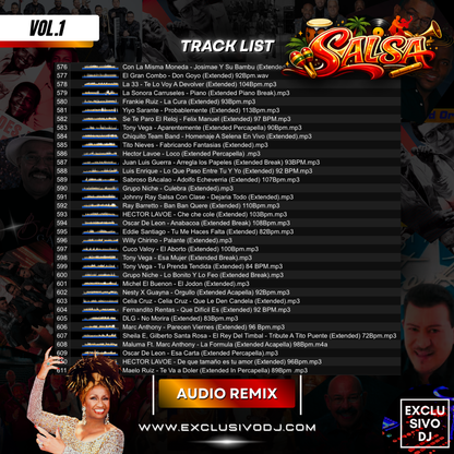 SALSA (Extended Vol.1) Audio