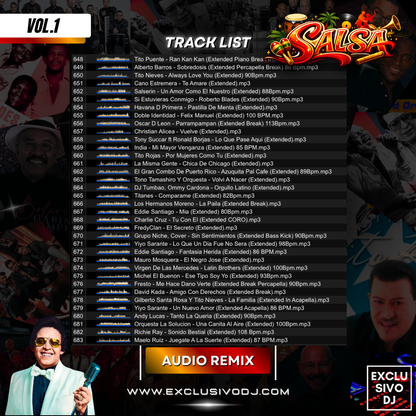 SALSA (Extended Vol.1) Audio