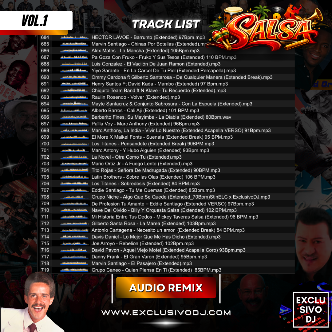 SALSA (Extended Vol.1) Audio