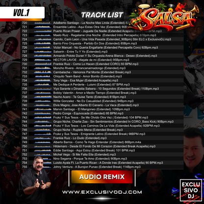 SALSA (Extended Vol.1) Audio