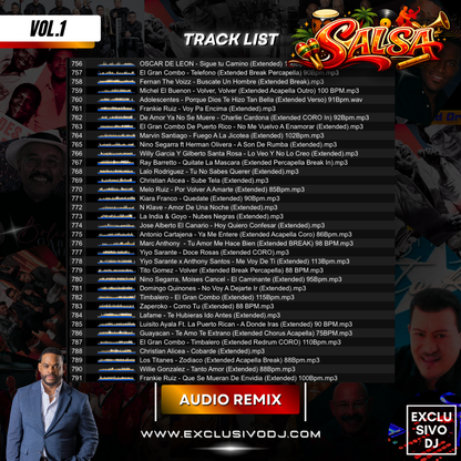 SALSA (Extended Vol.1) Audio
