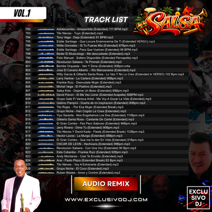 SALSA (Extended Vol.1) Audio