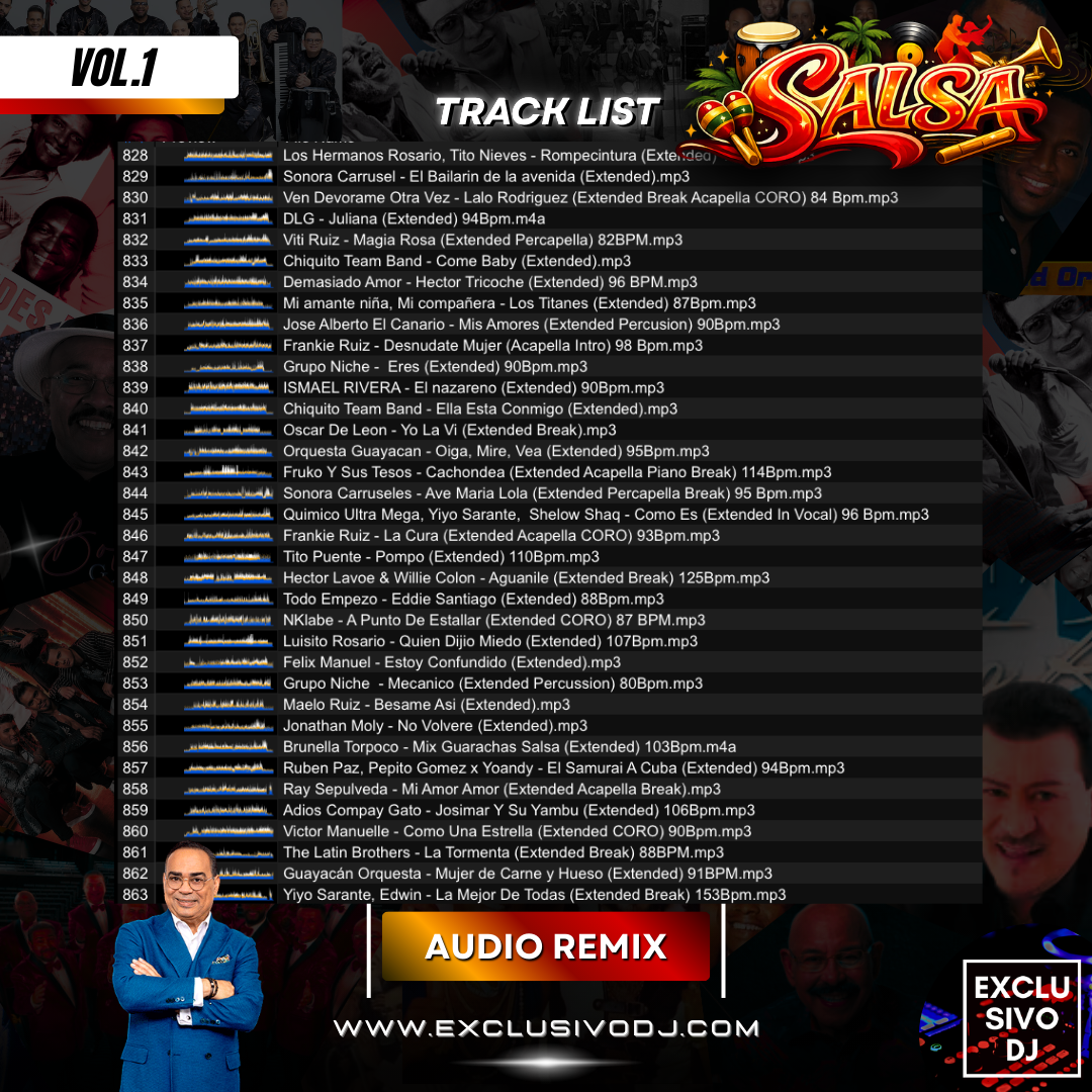 SALSA (Extended Vol.1) Audio