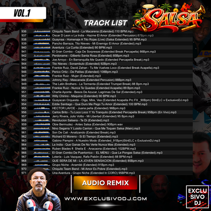 SALSA (Extended Vol.1) Audio