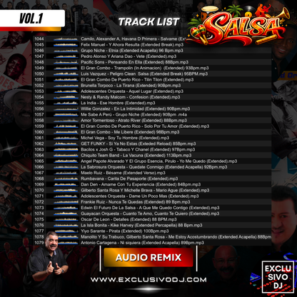 SALSA (Extended Vol.1) Audio