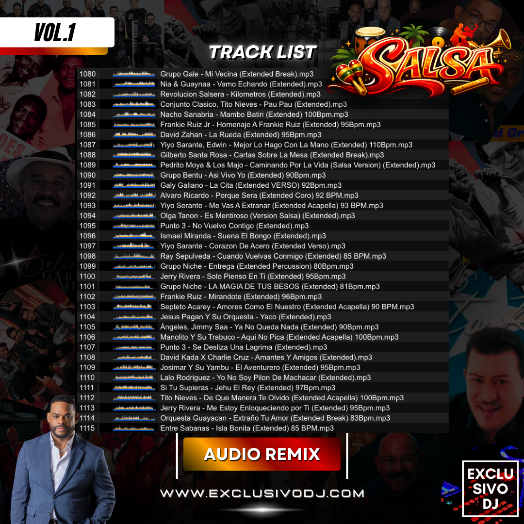 SALSA (Extended Vol.1) Audio