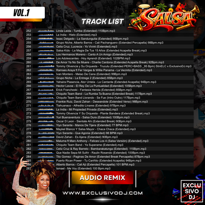 SALSA (Extended Vol.1) Audio