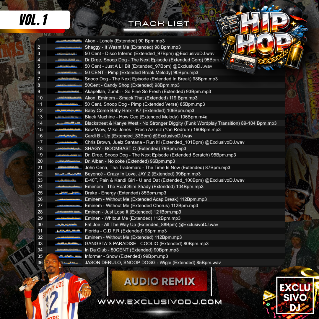 HIP HOP (Extended Vol.1) Audio