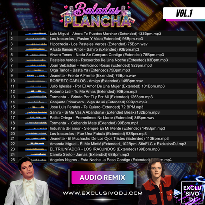 RETRO BALADAS EN ESPAÑOL (Extended Vol.1) Audio