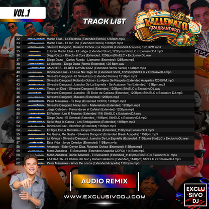 VALLENATO PARRANDERO (Extended Vol.1) Audio