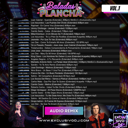 RETRO BALADAS EN ESPAÑOL (Extended Vol.1) Audio