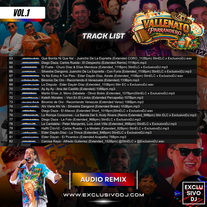 VALLENATO PARRANDERO (Extended Vol.1) Audio