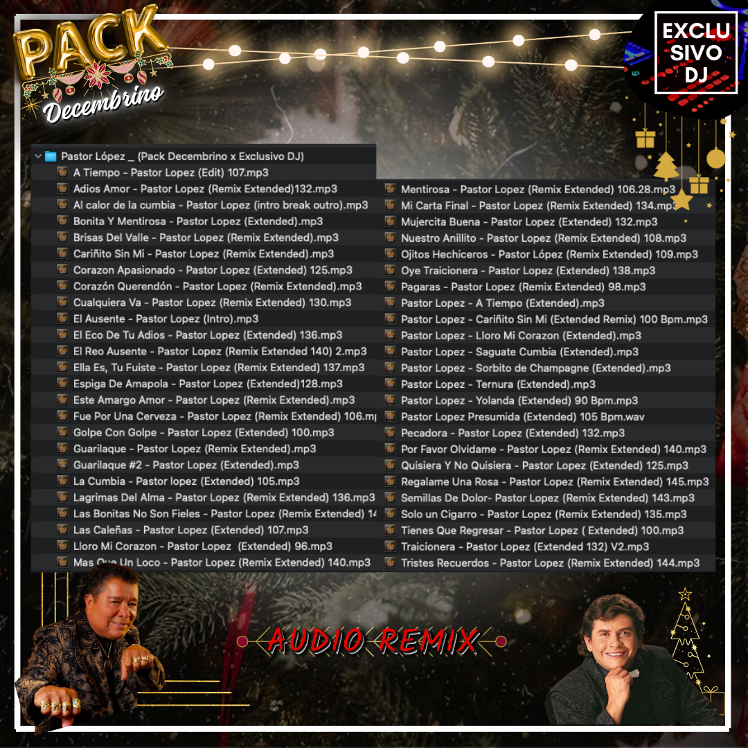 PACK DECEMBRINO (Audio) 🎄✨