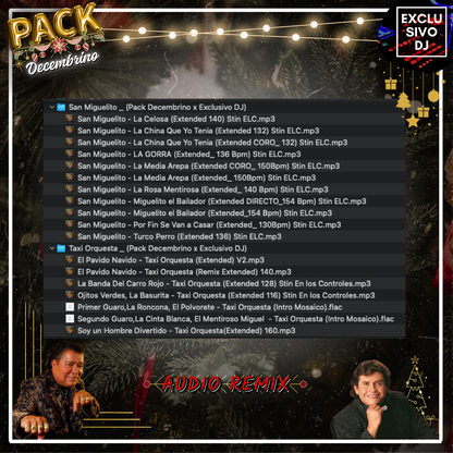 PACK DECEMBRINO (Audio) 🎄✨