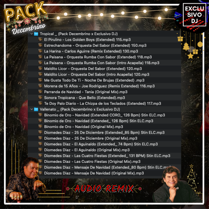 PACK DECEMBRINO (Audio) 🎄✨