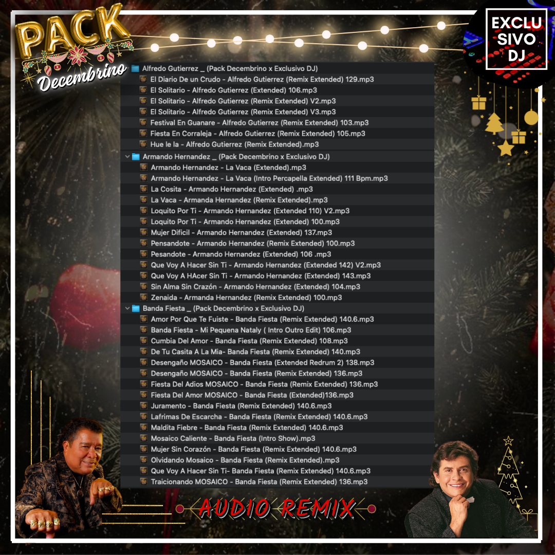 PACK DECEMBRINO (Audio) 🎄✨