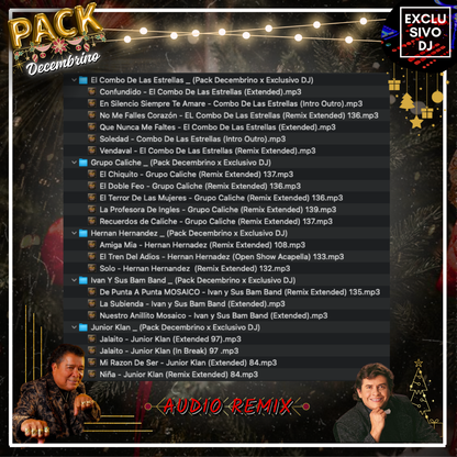 PACK DECEMBRINO (Audio) 🎄✨