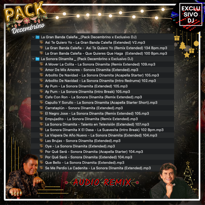 PACK DECEMBRINO (Audio) 🎄✨
